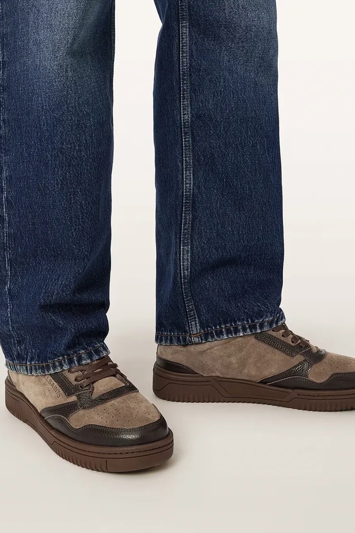 AllSaints Regan Low Top sneakers pánske semišové M031FF