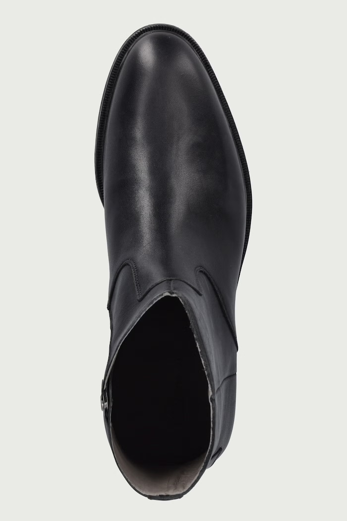 Buty męskie skórzane Lang Boot AllSaints M044FB.BLK czarny