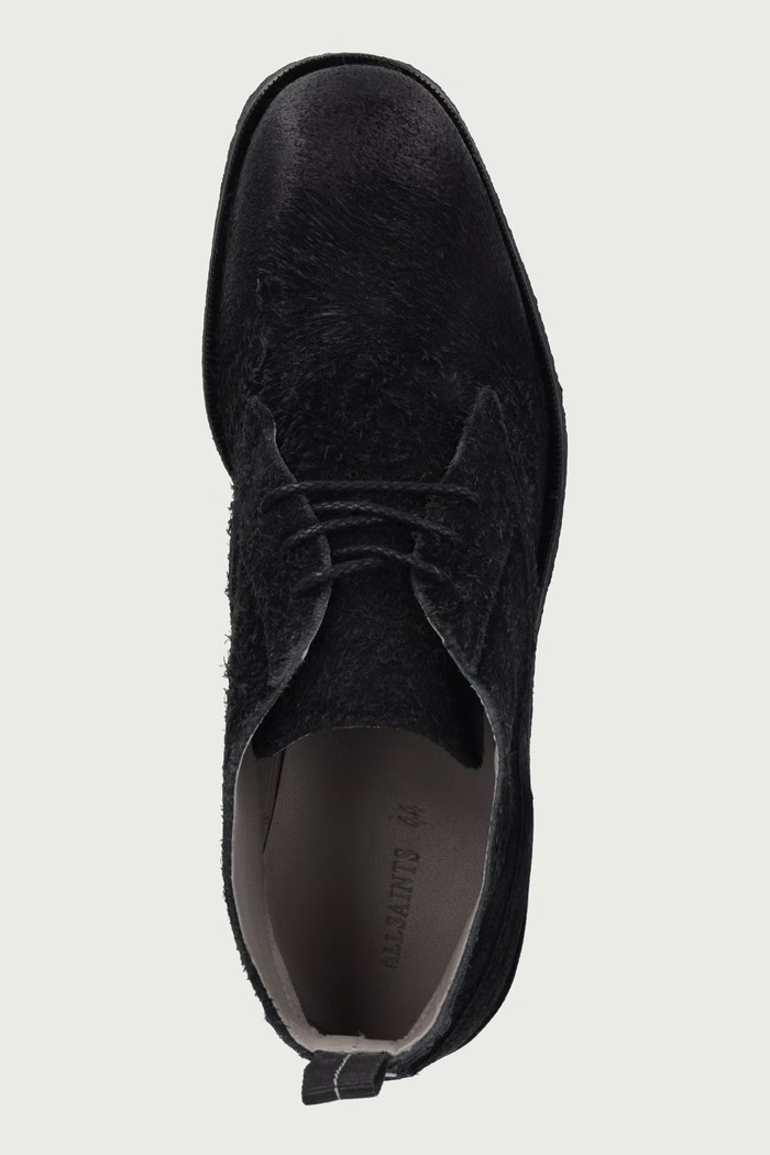Buty męskie skórzane Clive Chukka Boot AllSaints M008FF czarny