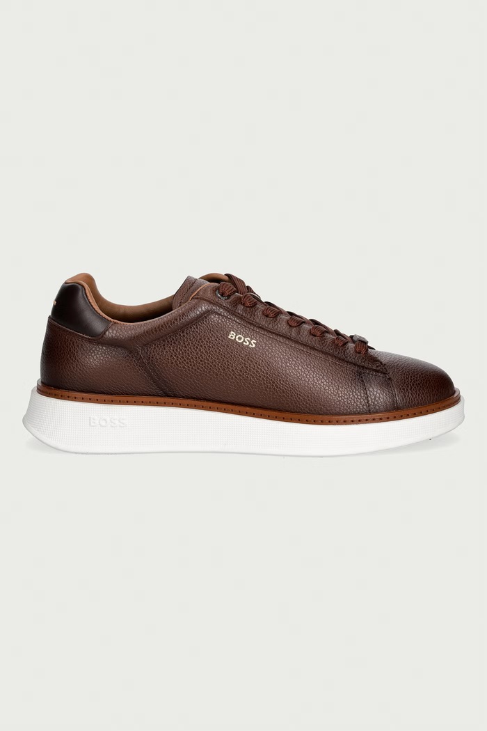 BOSS sneakers Ανδρικά Bulton 50573560.210 καφέ AW26