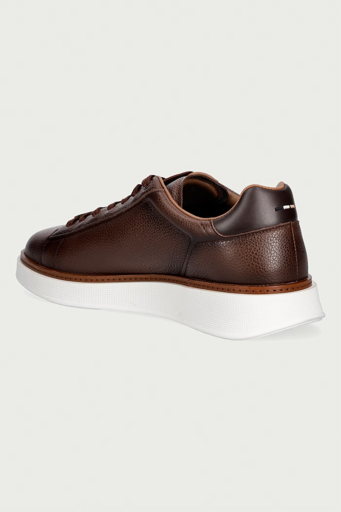 Παπούτσια BOSS sneakers Ανδρικά Bulton 50573560.210 καφέ