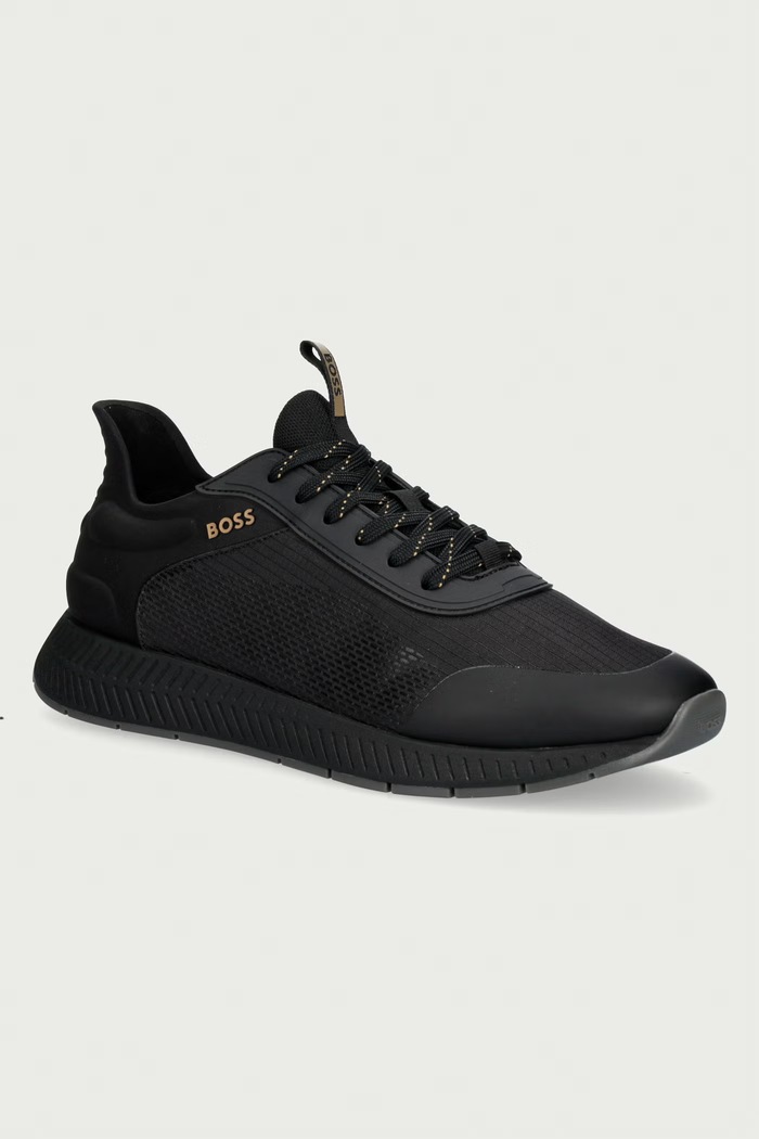 BOSS Sneakers pentru bărbați Titanium negru 50573556.005