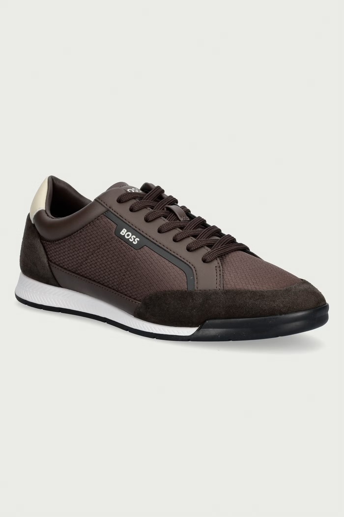 BOSS Nitan sneakers boty hnědá 50573552.202