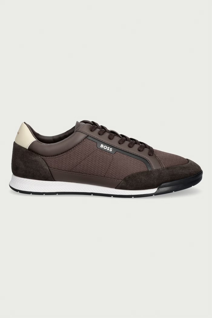 BOSS Nitan sneakers boty 50573552.202 hnědá AW26
