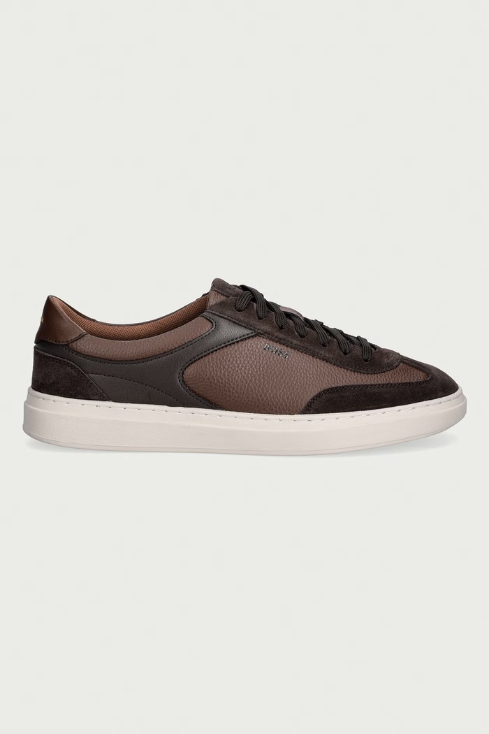 BOSS Kieran кроссовки для мужчин кожаные 50573540.202 коричневый AW26