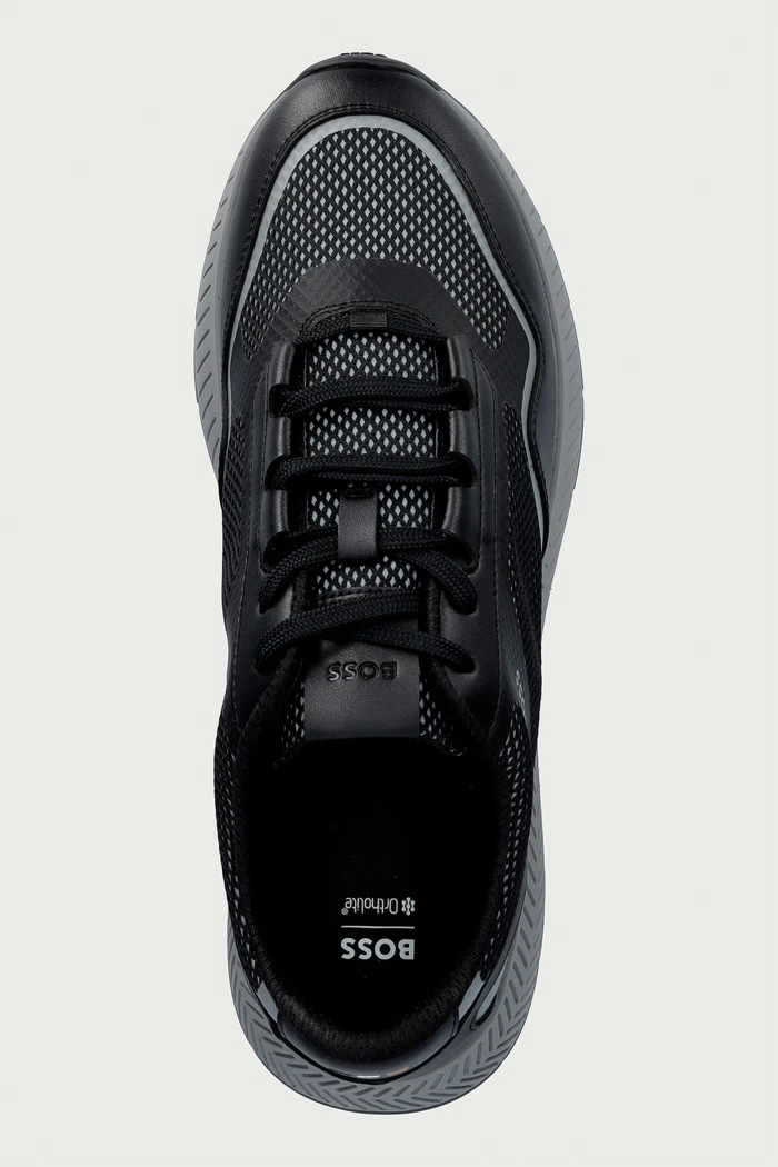 Titanium sneakers boty pánské BOSS 50573538.011 šedá