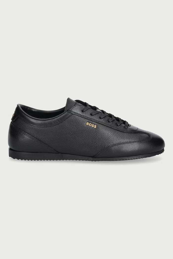 BOSS Lineor tenisice za muškarce od kože 50573525.005 crna AW26