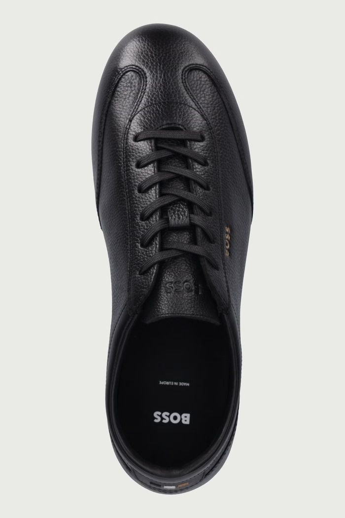 Lineor tenisice za muškarce od kože BOSS 50573525.005 crna