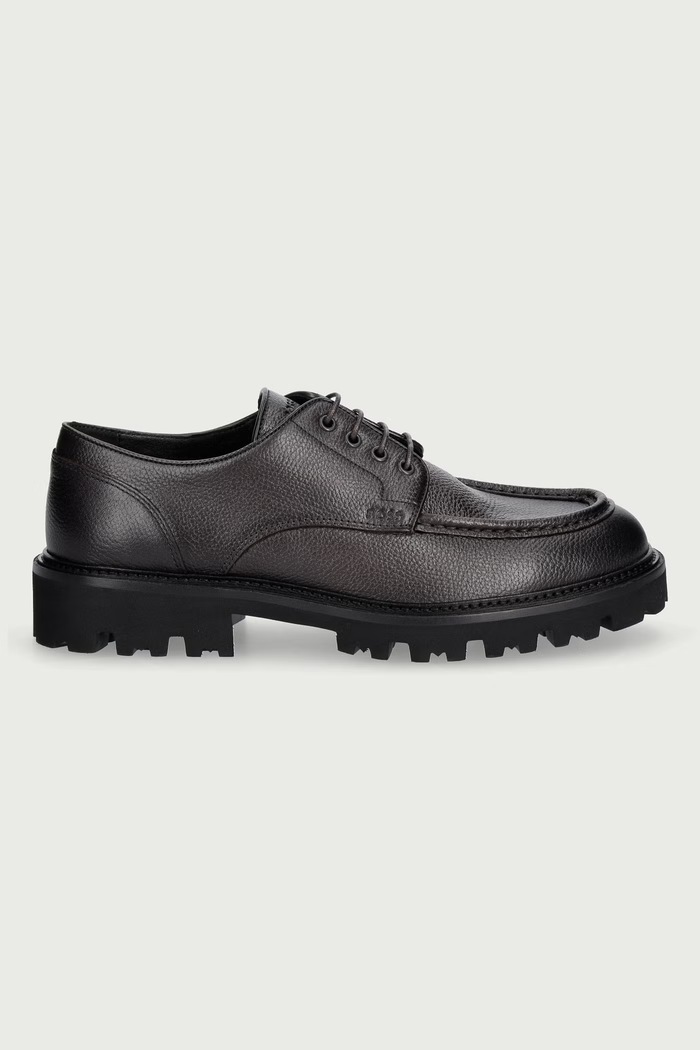 BOSS Cipele za muškarce od kože Julyo 50573404.205 smeđa AW26