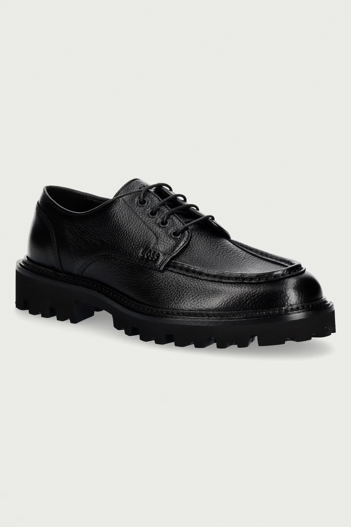 BOSS Pantofi pentru bărbați din piele Julyo negru 50573404.001