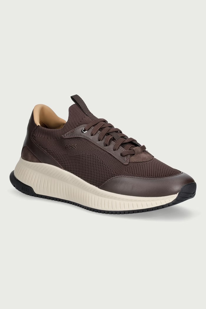 BOSS TTNM EVO sneakersy męskie brązowy 50552911.201