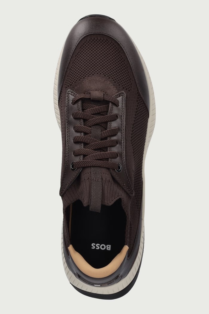 TTNM EVO sneakersy męskie BOSS 50552911.201 brązowy