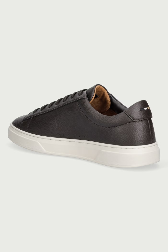 Încălțăminte BOSS Kieran sneakers pentru bărbați din piele 50548716.203 maro