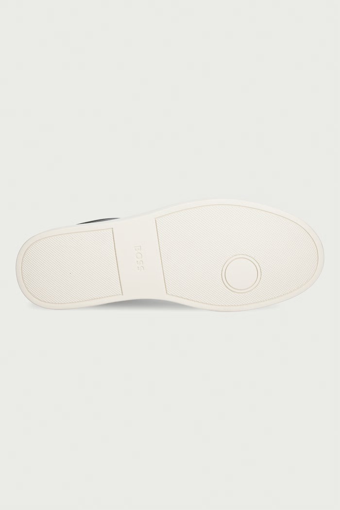 BOSS Kieran sneakers pánske kožené 50548716.008 čierna