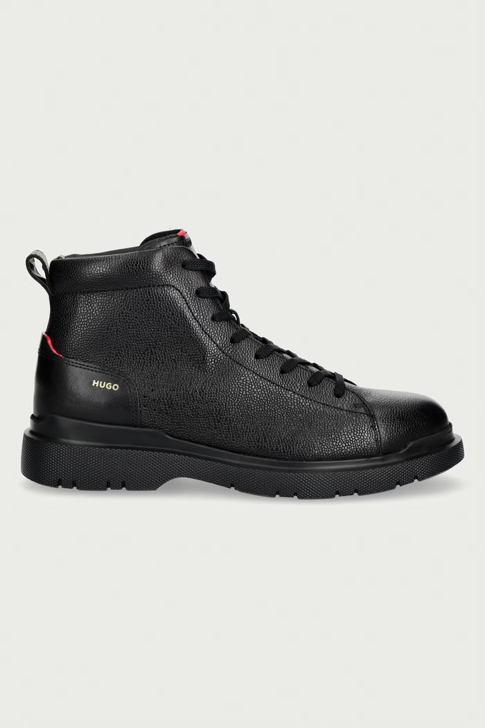 HUGO Obuća za muškarce od kože Nash 50573112.001 crna AW26