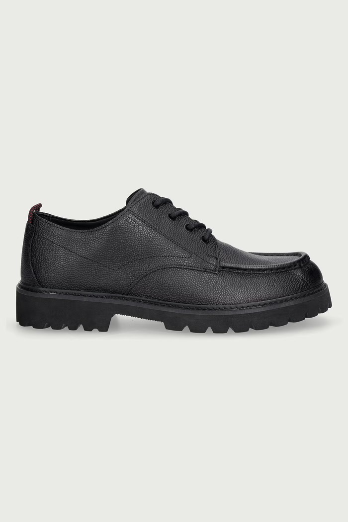 HUGO Cipele za muškarce od kože Draven 50573026.001 crna AW26