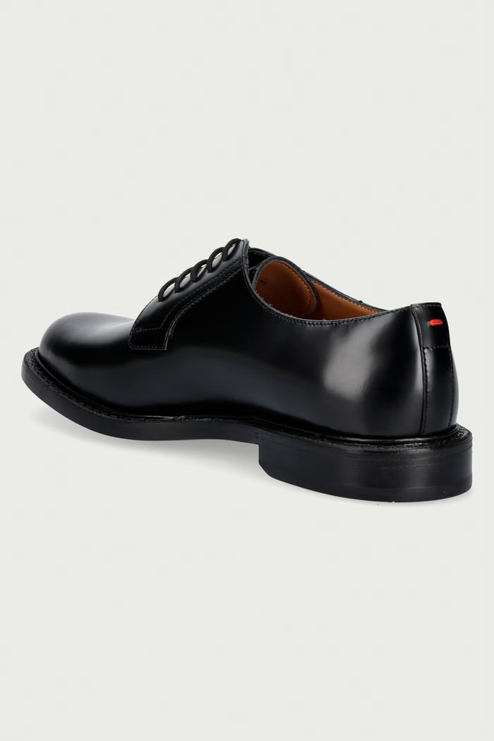 Încălțăminte HUGO Pantofi pentru bărbați din piele Lysander 50573082.001 negru