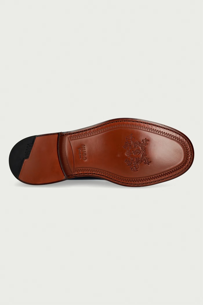 Pantofi pentru bărbați din piele Lysander HUGO negru 50573082.001