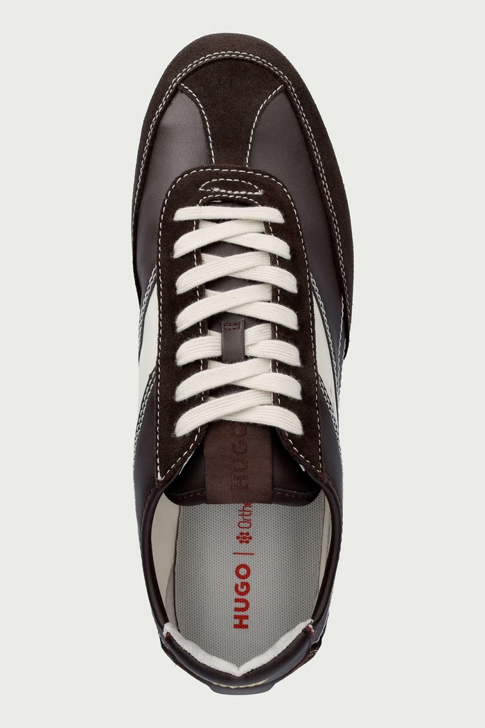 Lytton sneakers Ανδρικά HUGO 50573484.241 καφέ