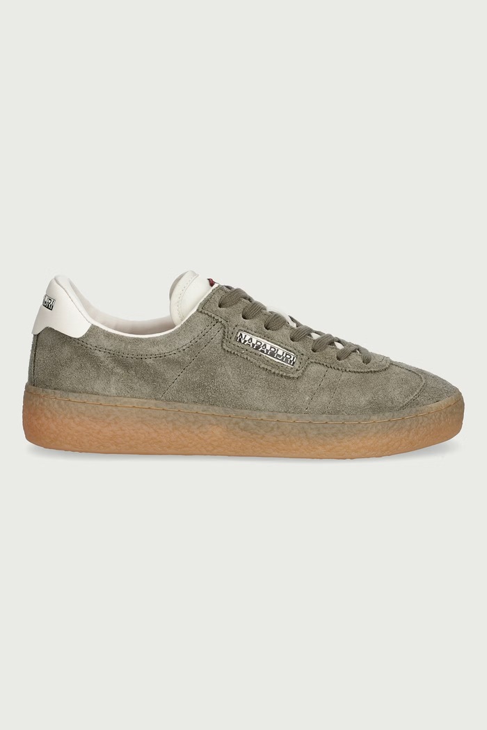 Napapijri F6TUFF01 sneakersy męskie zamszowe NP0A8BBCG4C1 zielony AW26