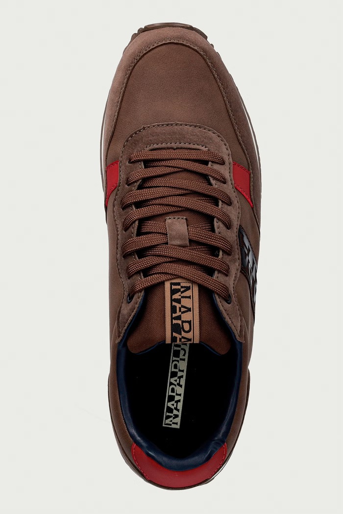 Napapijri F6COSMOS01 sneakersy męskie brązowy NP0A8BPSW0B1