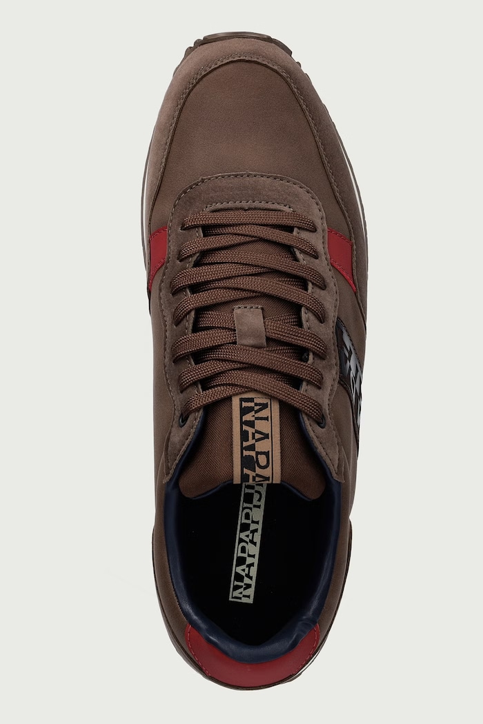 F6COSMOS01 sneakersy męskie Napapijri NP0A8BPSW0B1 brązowy