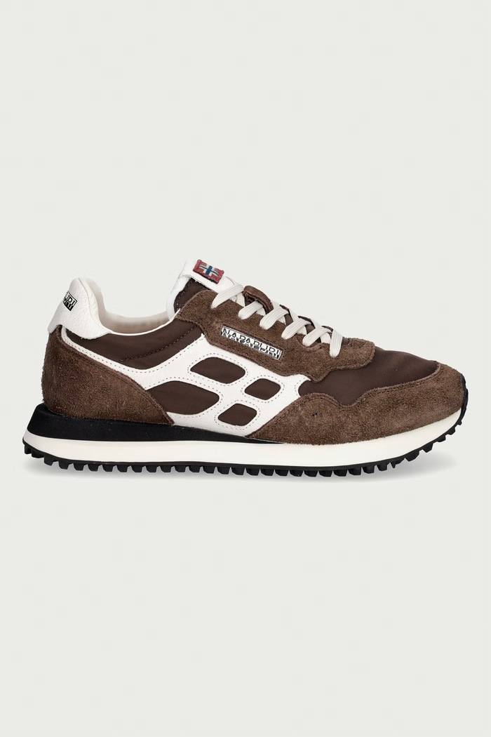 Napapijri F6ELEMENT01 sneakersy męskie NP0A8B9HWT31 brązowy AW26