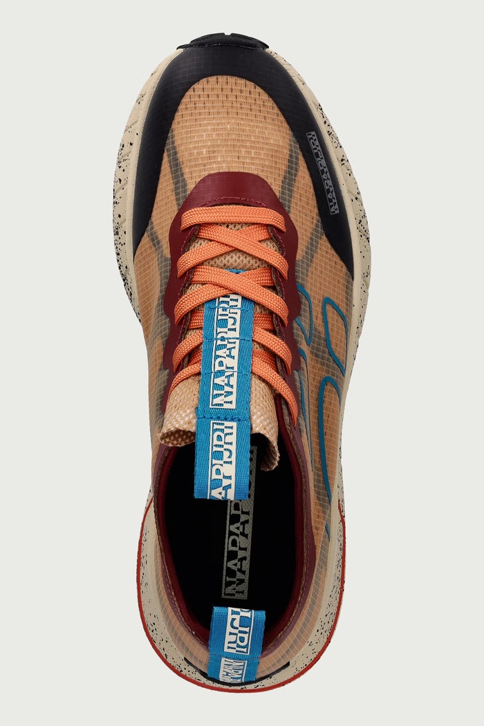 F6TRACER01 sneakersy męskie Napapijri NP0A8BHZWS21 brązowy