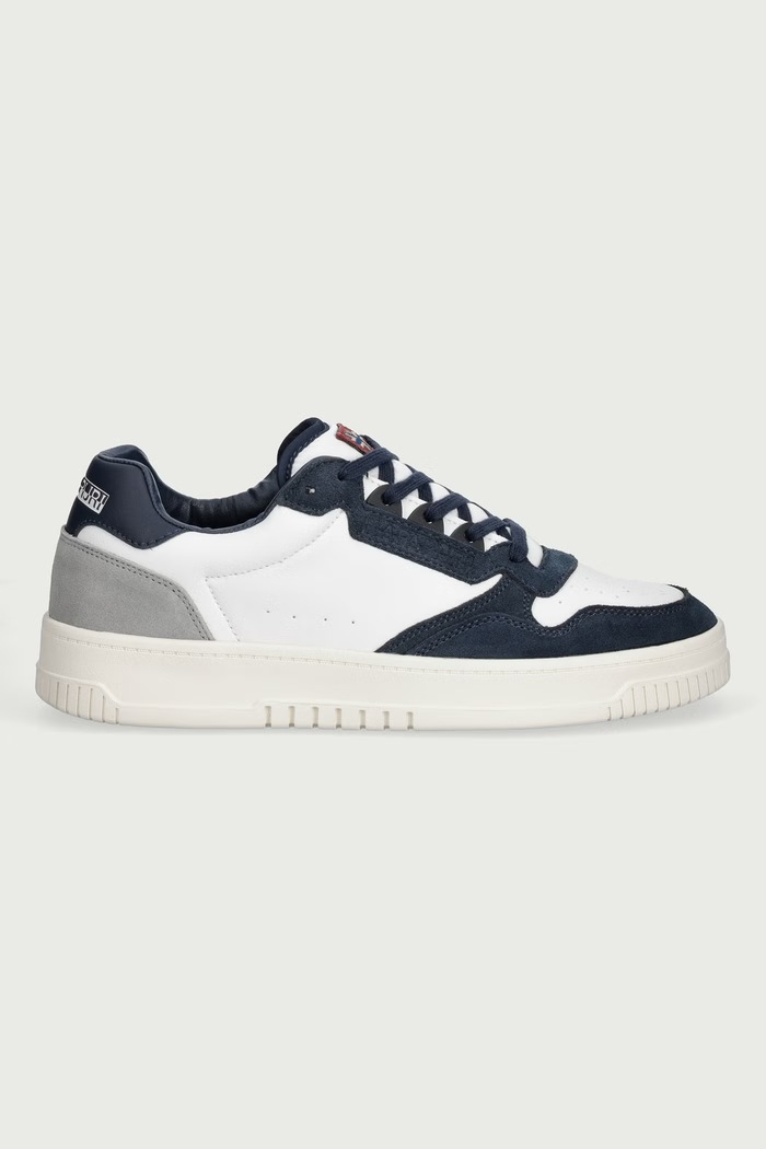 Napapijri F6CRUX01 sneakersy męskie skórzane NP0A8BHYK011 beżowy AW26