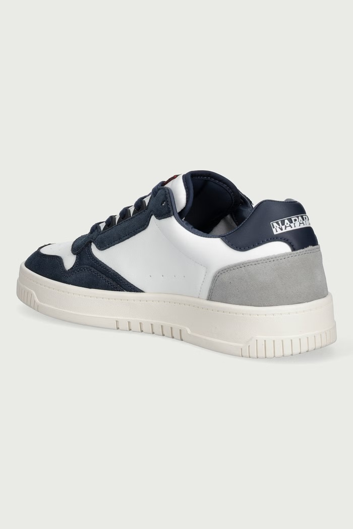 Obuwie Napapijri F6CRUX01 sneakersy męskie skórzane NP0A8BHYK011 beżowy