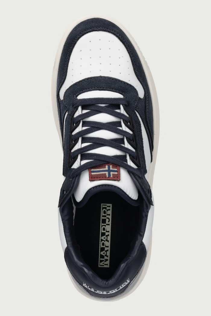 F6CRUX01 sneakersy męskie skórzane Napapijri NP0A8BHYK011 beżowy