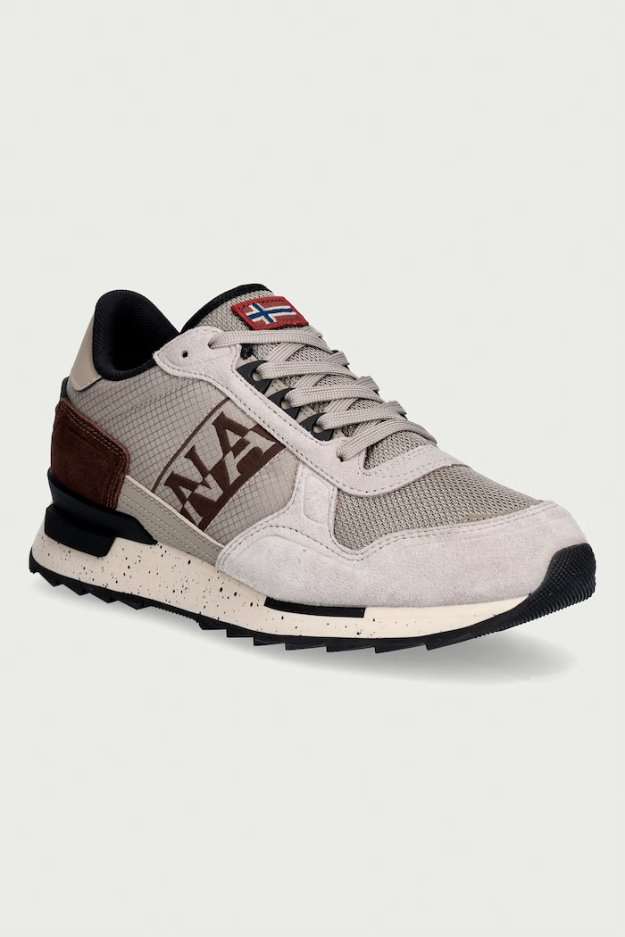Napapijri F6VALOR01 sneakersy męskie brązowy NP0A8B2RN3D1