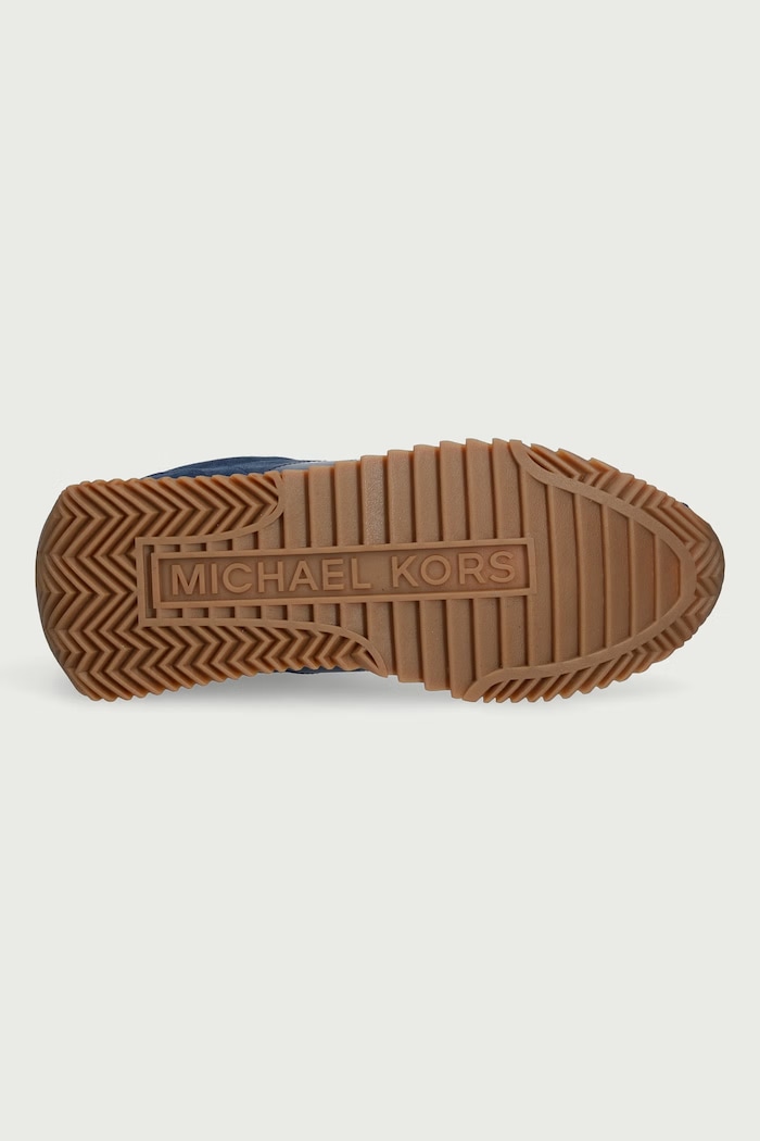 Rhodes Stripe Trainer sneakers dámske semišové Michael Kors tmavomodrá 42F6RHFS1S.406