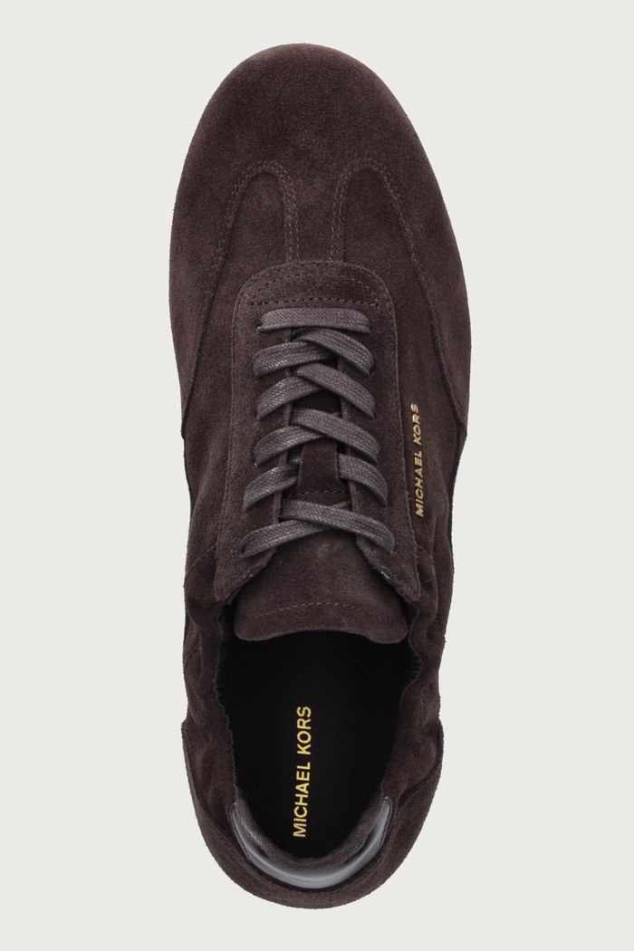 Archer Trainer sneakers da uomo in scamoscio Michael Kors 42T6ARFS1S.251 marrone