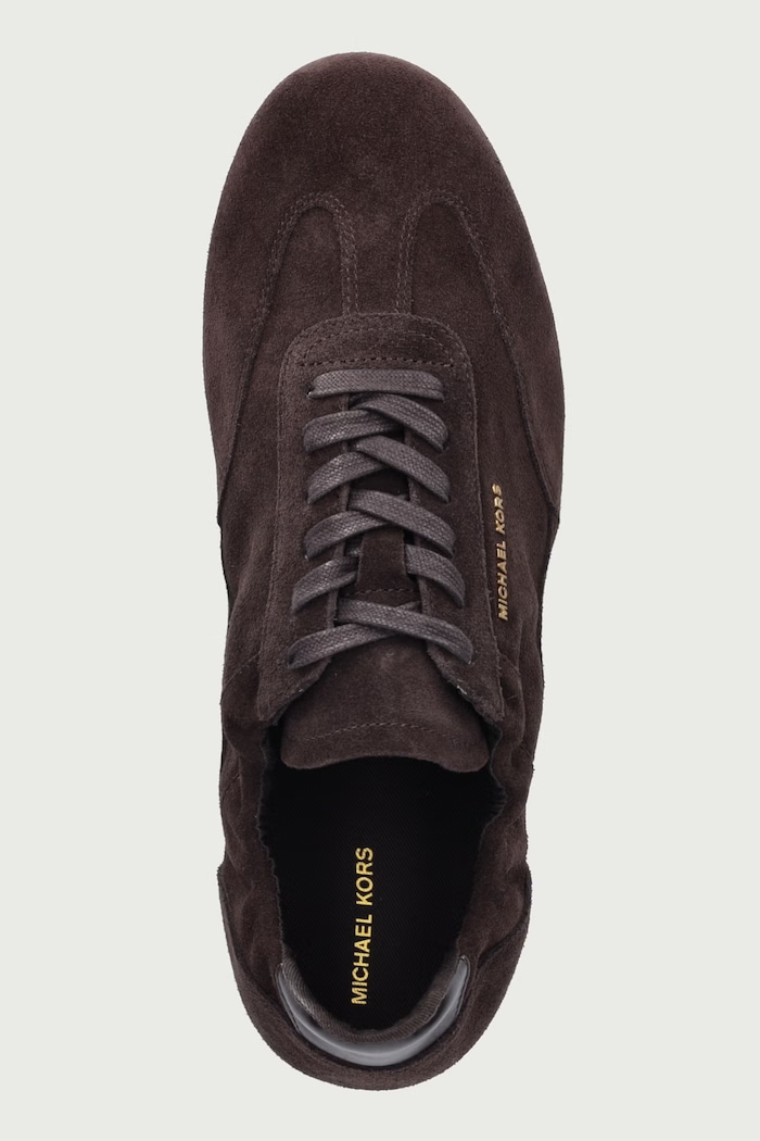 Archer Trainer sneakers da uomo in scamoscio Michael Kors 42T6ARFS1S.251 marrone
