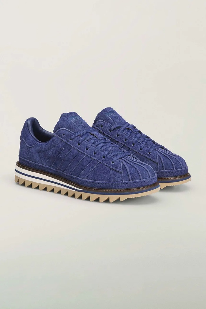 adidas Originals Clot Superstar x Edison Chen sneakers ανδρικά σουέτ KJ0283 σκούρο μπλε AW26