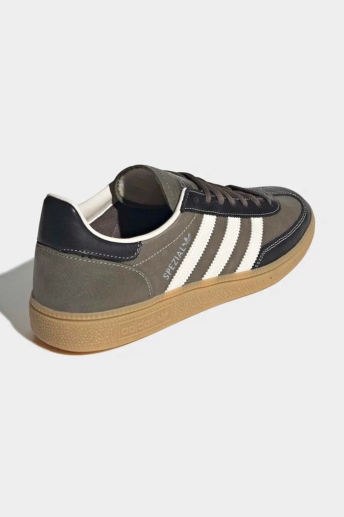 Obuwie adidas Originals Handball Spezial sneakersy męskie skórzane KJ7417 zielony