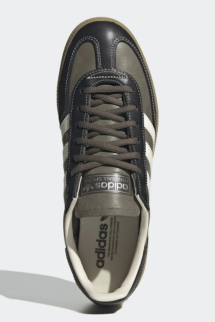 Handball Spezial sneakersy męskie skórzane adidas Originals KJ7417 zielony