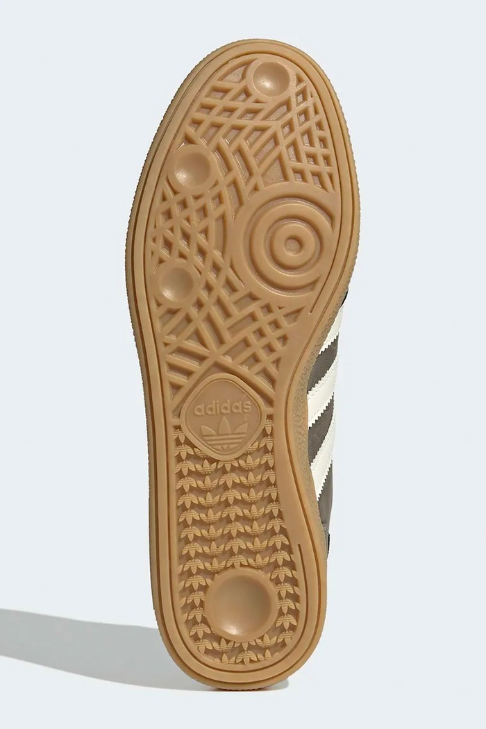 Handball Spezial sneakersy męskie skórzane adidas Originals zielony KJ7417