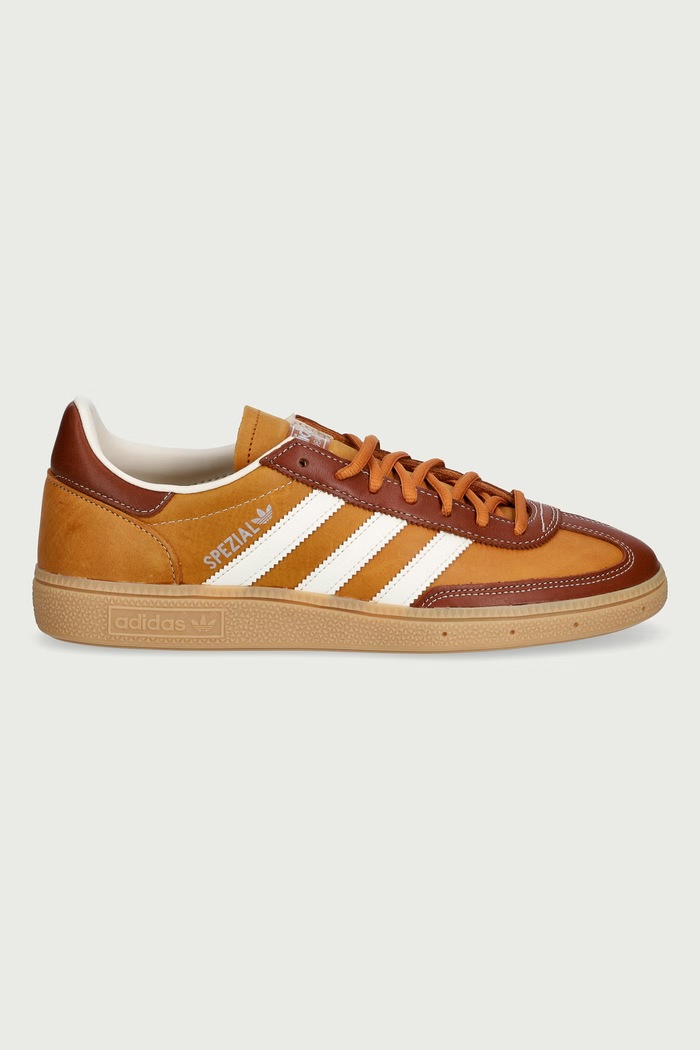 adidas Originals Handball Spezial sneakersy męskie skórzane KJ7416 brązowy AW26