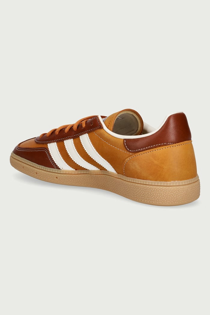 Obuwie adidas Originals Handball Spezial sneakersy męskie skórzane KJ7416 brązowy