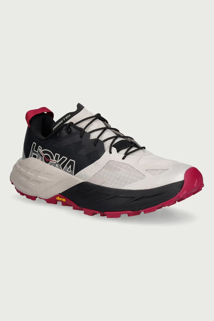 Hoka Buty do biegania męskie Speedgoat 7 GTX beżowy 1176674