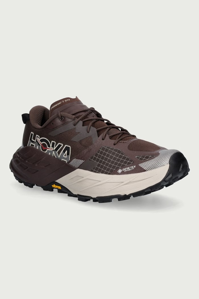 Hoka Buty do biegania męskie Speedgoat 7 GTX brązowy 1176674