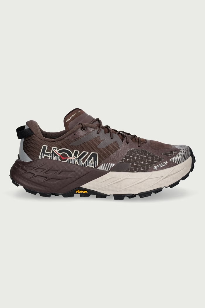 Hoka Buty do biegania męskie Speedgoat 7 GTX 1176674 brązowy AW26