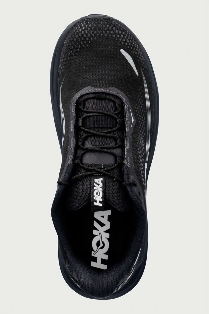 Buty do biegania męskie Clifton 11 GTX Hoka 1176574 czarny
