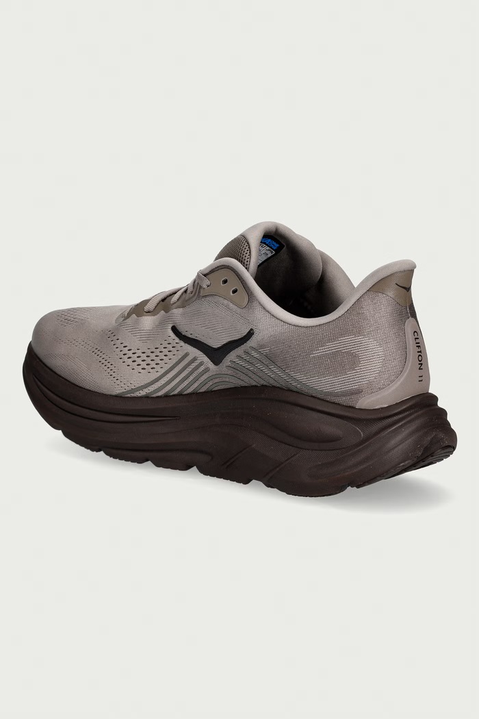 Obuwie Hoka buty do biegania męskie Clifton 11 1176572 brązowy
