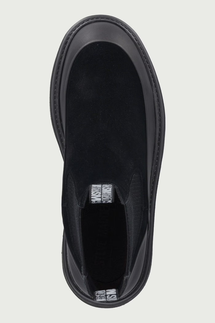 Sztyblety męskie zamszowe Rockland Steve Madden 12001018.001 czarny