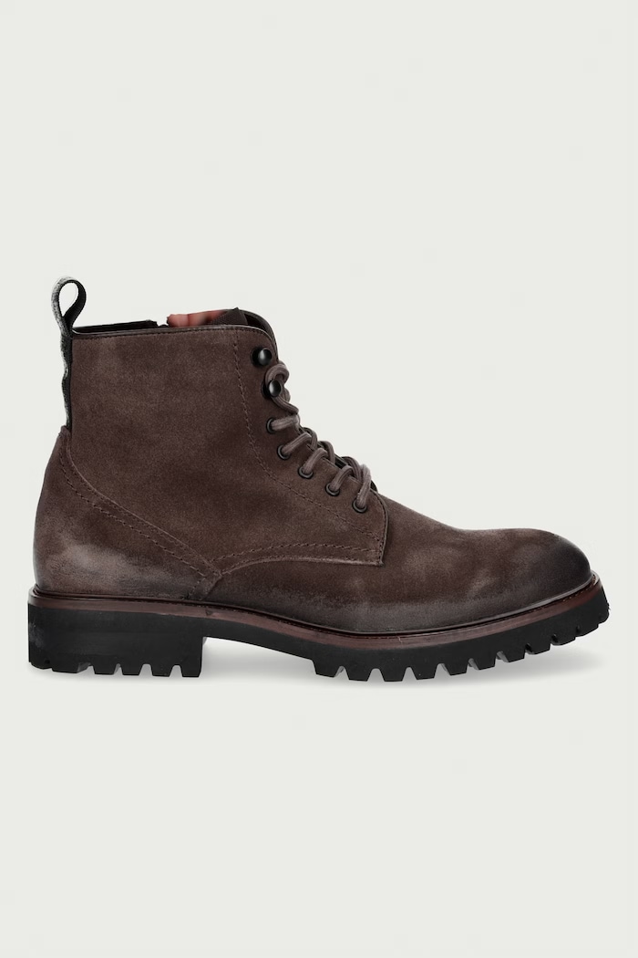 Steve Madden Trzewiki męskie zamszowe Montana 12000978.205 brązowy AW26