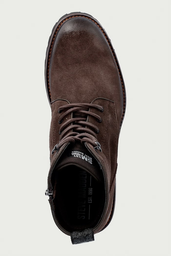 Trzewiki męskie zamszowe Montana Steve Madden 12000978.205 brązowy