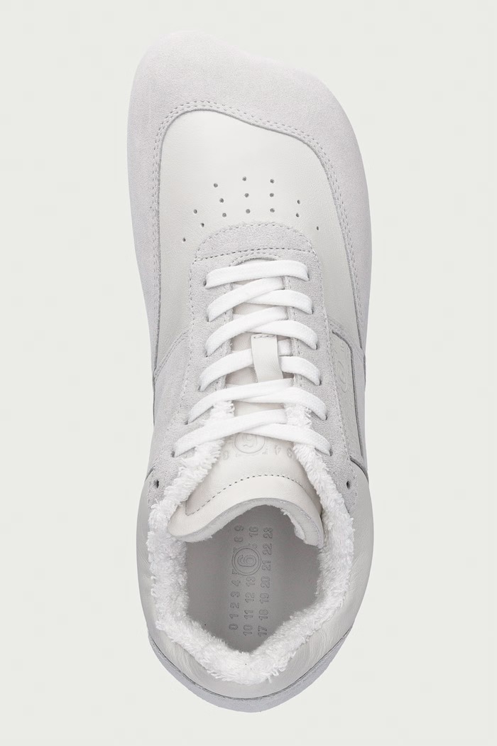 MM6 Maison Margiela sneakersy męskie biały SH3WS0012.P6435